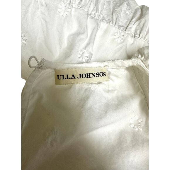 Ulla Johnson Tamsin Dress Women’s 4 Boho Prairie Ruffle Tiered Cotton Midi - Picture 8 of 10